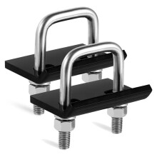 Anti-Wobble Hitch Stabilizer Clamp for Bike Trailer Cargo Tray Silent Riding