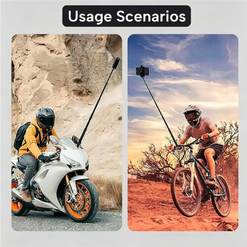 Extended Edition Selfie Stick Scalable for  X5/X4/X3/X2/  Accessories with Adapter 2