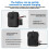Silicone Cover Case for  Osmo 360 1/2 Panoramic Action Camera Protector Sleeve Cover with Hanging Rope 3