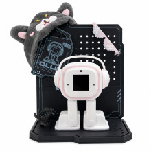 Robot Compagno con Intelligenza Artificiale, Dotato di Fotocamera, Chat Vocale, Interazione Tattile, Percezione Intelligente Delle Emozioni, Musica,