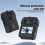 Silicone Cover Case for  Osmo 360 1/2 Panoramic Action Camera Protector Sleeve Cover with Hanging Rope 2