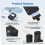 Silicone Cover Case for  Osmo 360 1/2 Panoramic Action Camera Protector Sleeve Cover with Hanging Rope 10