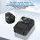 Silicone Cover Case for  Osmo 360 1/2 Panoramic Action Camera Protector Sleeve Cover with Hanging Rope 9