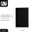 A7 Black Notebook - Compact for -the-Go Planning with Inner Page Options 6