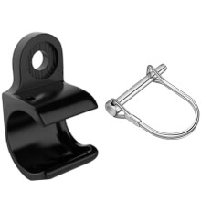 Bike Trailer Attachment Metal Compact Attachment Quick Release Connector Bicycle Trailer Hitch Coupler Bike Accessories