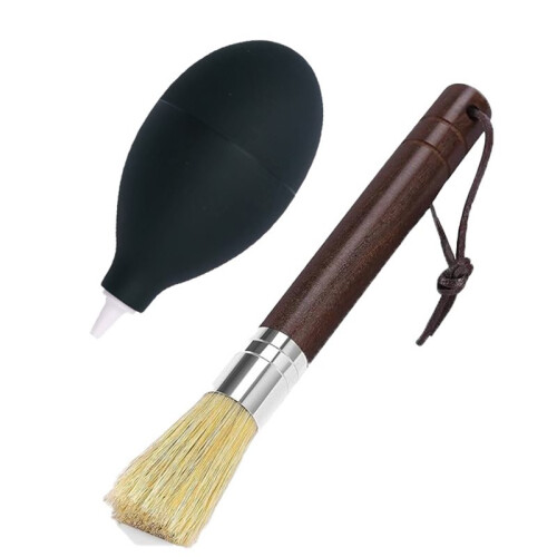 Air Blower Brush Set for Coffee Grinder and Camera Dust Cleaning Tools