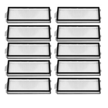 10 Stuks HEPA-Filters voor V20 P10s Pro Q Revo Master Qrevo Curv 2 Flow Robotstofzuigeraccessoires