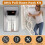Adjustable Attic Pull-Down Hook Kit with Telescopic Rod and Door Handle for Ladder and Stairs 2