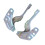1Pair Engine Hood Hinge Assembly 42734515 42734516 for  Trax 2024-2026 Front Bonnet Hinge Louvers 2
