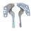 1Pair Engine Hood Hinge Assembly 42734515 42734516 for  Trax 2024-2026 Front Bonnet Hinge Louvers 5