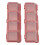 4X  Screw Parts Box Storage Case Recycled Material 400.0g Red 2