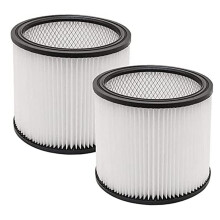 4 Pack HEPA Filter for 90304 - Premium Replacement Filter for Wet/Dry Vacuums, Captures Fine Dust & Debris