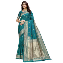 Shasmi Women'S Banarasi Saree Pure Kanjivaram Silk Saree Soft New Ladies 2025 Design Wear Pattu Sarees Latest Party Sari Collections With Blouse