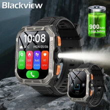 Blackview W80 Pro Rugged Smart Watch Men GPS Sport Tracker AI Translation Watch