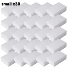 (small x30) Magic Sponge Melamine Eraser Cleaning Sponge Kitchen Bathroom Cleaner