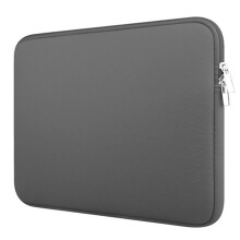 (Grey / For 15.6 Inch) Laptop Sleeve Case NoteBook Pouch Bag for Macbook Air Pro 11" 13" 14" 15"