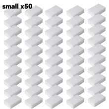 (small x50) Magic Sponge Melamine Eraser Cleaning Sponge Kitchen Bathroom Cleaner
