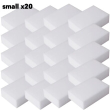 (small x20) Magic Sponge Melamine Eraser Cleaning Sponge Kitchen Bathroom Cleaner