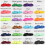 (Navy blue / 100cm) Flat Shoe Laces 8mm Trainer Sneaker Boot Replacement Shoelaces 5