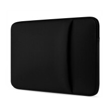 (Black / 13 inch) Laptop Sleeve Case 13 14 15.6 Inch for MacBook Notebook