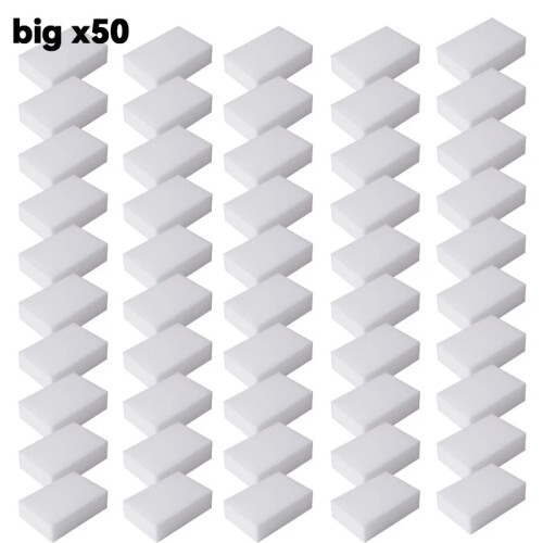 (big x50) Magic Sponge Melamine Eraser Cleaning Sponge Kitchen Bathroom Cleaner
