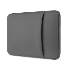 (Grey / 14 inch) Laptop Sleeve Case 13 14 15.6 Inch for MacBook Notebook