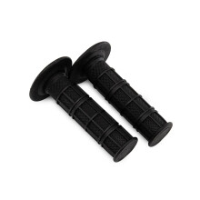 (A) Universal Motorcycle Handlebar Grips Rubber Dirt Pit Bike Motocross Handle Bar