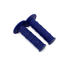 (E) Universal Motorcycle Handlebar Grips Rubber Dirt Pit Bike Motocross Handle Bar