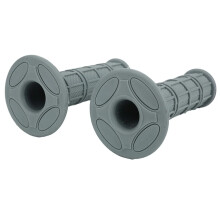 (K) Universal Motorcycle Handlebar Grips Rubber Dirt Pit Bike Motocross Handle Bar