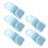 (Blue / 5PCS) Clothes Hanger Connector Hooks Space Saving Cascading Wardrobe Organiser Clips 1