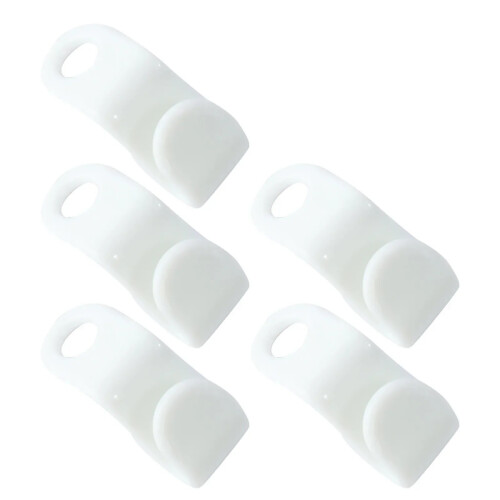 (White / 10PCS) Clothes Hanger Connector Hooks Space Saving Cascading Wardrobe Organiser Clips