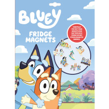 (1 Fridge Magnets) Bluey Fridge Magnets – Pack of 13