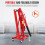2 Ton Hydraulic Folding Engine Crane Stand Hoist Lift Jack Workshop Adjustable 8