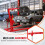 2 Ton Hydraulic Folding Engine Crane Stand Hoist Lift Jack Workshop Adjustable 9