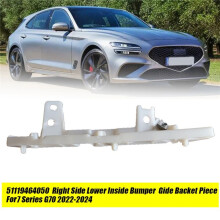 1Pair Front Bumper Guide Lower Bracket Piece for 7 Series G70 2022-2024 51119464049 51119464050 Bumper Fixing Clip