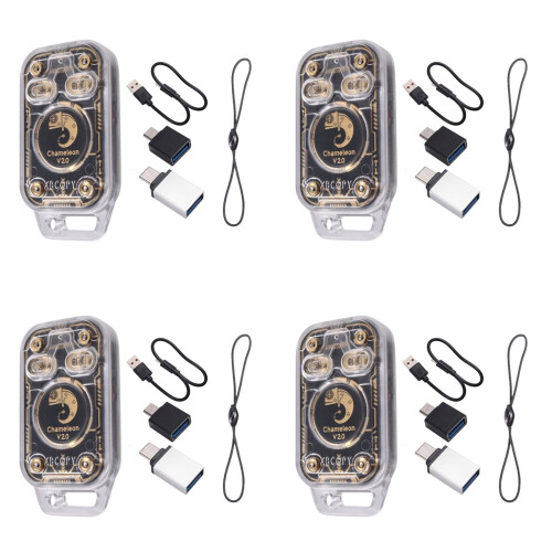 4X Chameleon V2.0 RFID  Chip Reader Emulator 125Khz 13.56Mhz Card Decode NFC Duplicator Restart