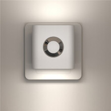 2X Human Body Sensor Light, Light Turns Off When You Leave Bedroom Bedside Light Cabinet Sleep Night Light EU Plug