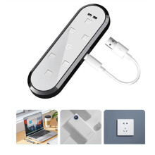 4X Car Door Lights LED Welcome Light Magnetic Control USB Charging Auto Open Door Safe Emergency Warning Signal Lamp