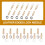 12Pcs DIY Tools Handmade Leather Goods Tools Suture Fixing Needle Leather Goods Fixed Needle Stitching 0-6mm, 6-12mm 6