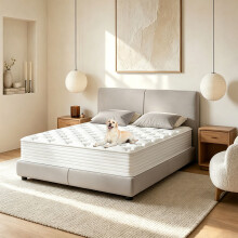 (Small Double 120 x 190 x 32cm ) Bednew Hybrid Memory Foam Pocket Sprung Mattresses Medium Firm