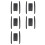 15x Armrest Box Protective Covers Carbon Fiber Central Armrest Decorative Modification for   10Th 2016-2019 1