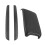 15x Armrest Box Protective Covers Carbon Fiber Central Armrest Decorative Modification for   10Th 2016-2019 6