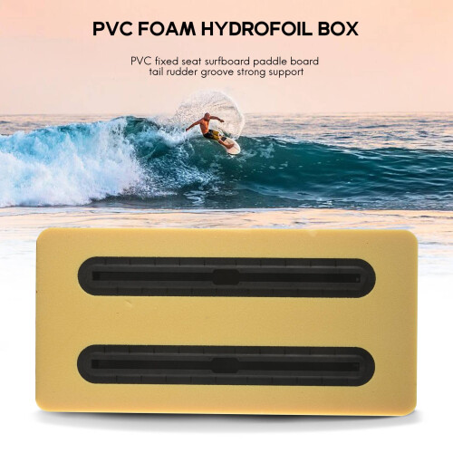 Hydrofoil Rail Box Ride Engine Foil Mount Track Box Pvc Mousse Hydrofoil Box (Noir) 2
