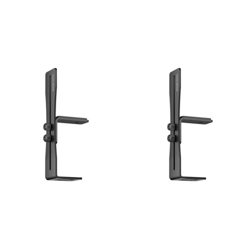 2X COOLMOON Aluminum GPU Brace Adjustable  Card GPU Holder for Vertical GPU in PC Case Universal Black