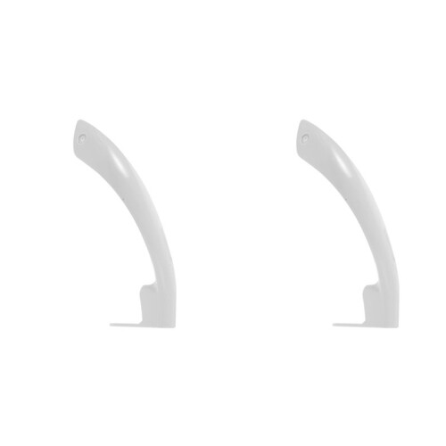 2X Refrigerator Door Plastic Handle Compatible for  - Freezer Door Handle Replacement Grip Part