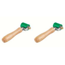 2szt. 40mm Ręczny Wałek Dociskowy z Silikonu Wysokotemperaturowego do Uszczelniania Dachów PVC, HDPE, TPO, LDPE, EPDM, HPDE