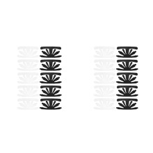 20X Plastic Hat Rack,10Pcs Hat Shaper for Baseball Caps Insert Bump Caps Washer Inserts Shapers for Baseball Cap