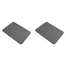 2X Manta Reutilizable para Almohadilla de Orina para Perros, Pañales Absorbentes Que Se Pueden Lavar. Cama para Mascotas Pañal 45x60cm