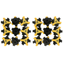 40 Pcs Spikes Replacement Cleats - Rotating Shoe Spikes Q-LOK System