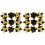 40 Pcs  Spikes Replacement Cleats - Rotating Shoe Spikes Q-LOK System 1